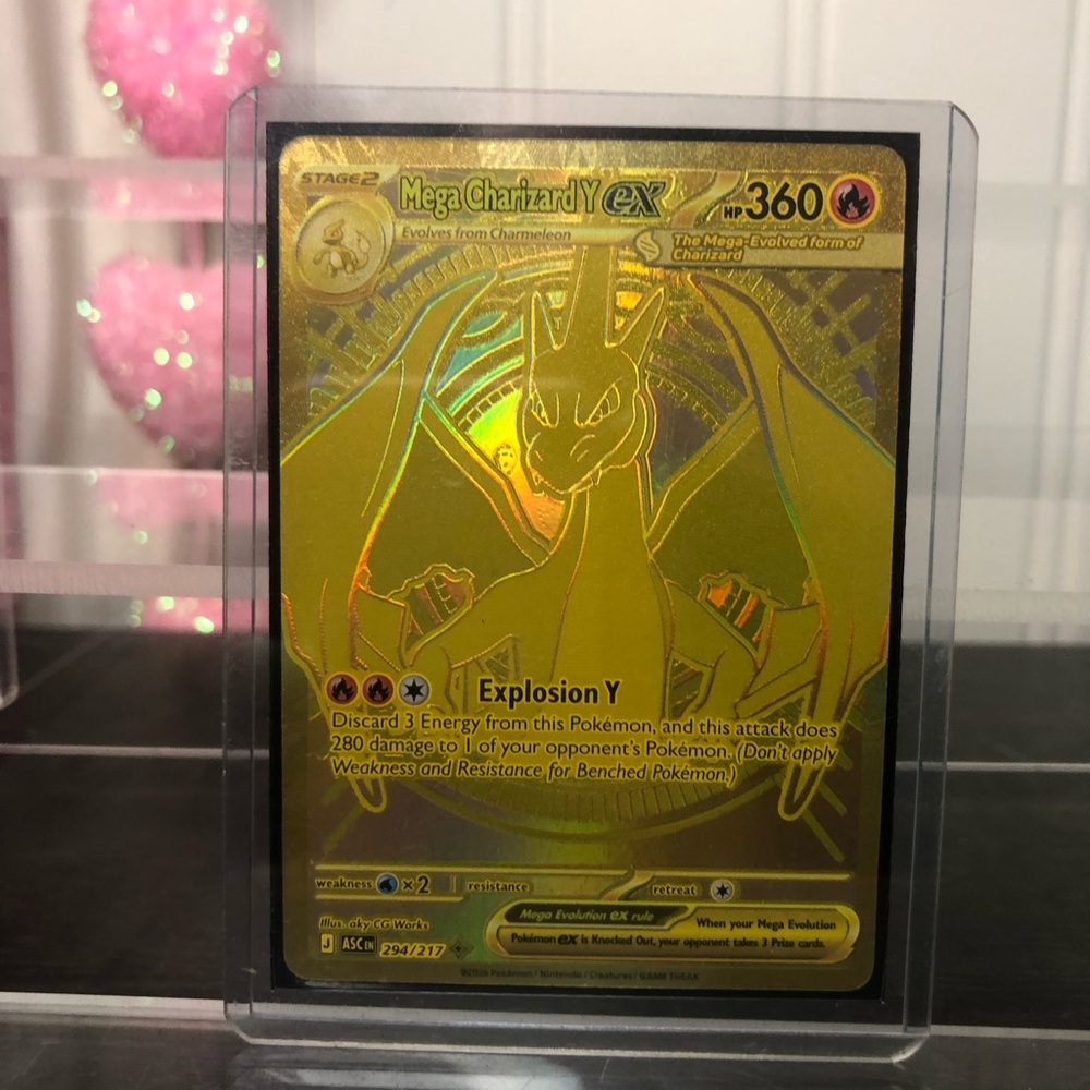 2026 POKEMON ASC EN-ASCENDED HEROES MEGA HYPER RARE MEGA CHARIZARD Y EX